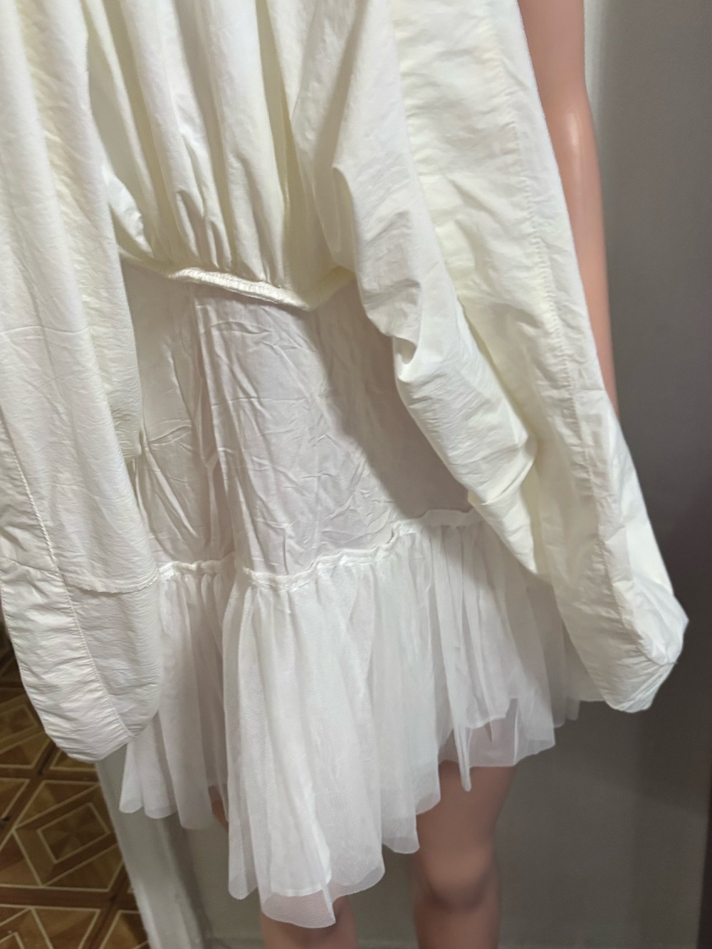 NWT BHLDN by Anthropologie Sleeveless Scoop-Neck Fit & Flare Mini Dress - Picture 9 of 15